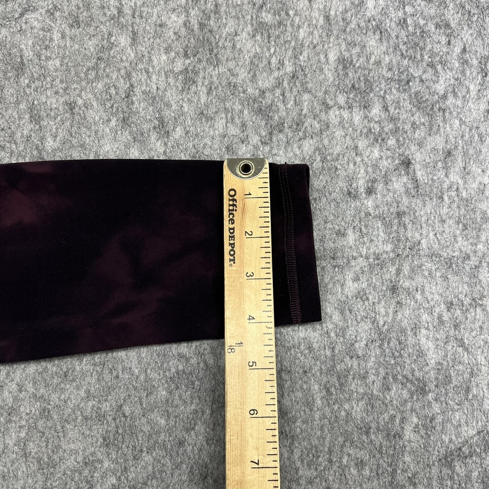 Lululemon Leggings Womens 6 Purple Tie Dye Align High Rise Pocket Ankle Pants - Picture 15 of 16